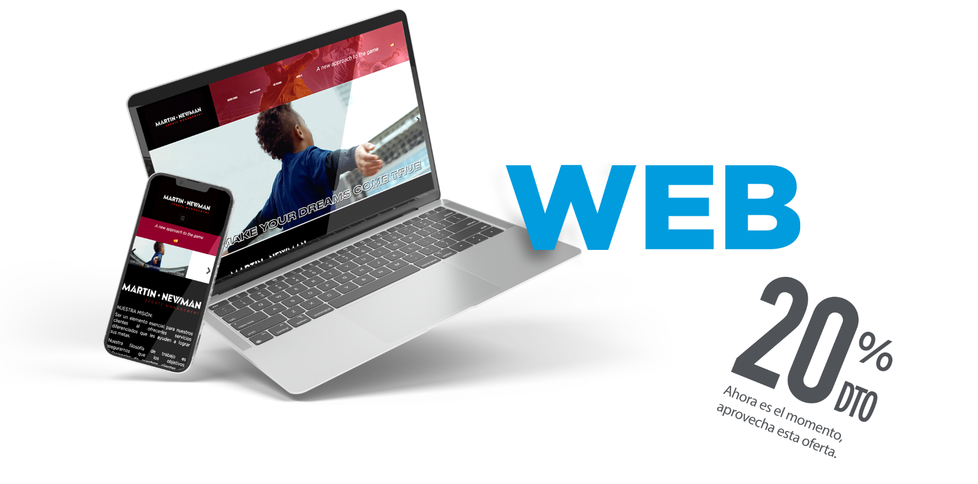 Diseño web. 20% de descuento